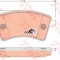 Set placute frana,frana disc RENAULT KANGOO Express (FW0/1) (2008 - 2016) TRW GDB1785