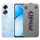 Folie de Protectie pentru Oppo A60, TEO, Sticla Securizata ESD Antistatica, Super-X Privacy OG, Margini Negre, 0.30 mm, Transparent Inchis