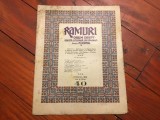 Revista Ramuri Drum Drept anul XVI nr 40 / 5 noiembrie 1922 !