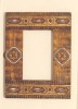 Rama foto / carte postala model neoromanesc / brancovenesc