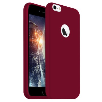 Husa APPLE iPhone 6\6S - Silicone Cover (Visiniu) Blister foto