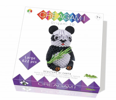 Creagami Panda Origami 3D Cu creatii modulare foto