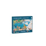 Set creativ de pictura pe numere Exploratorul, Moulin Roty