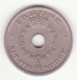 Norvegia 1 krone 1949 - Haakon VII