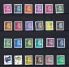HONG KONG 1992-1997 -UZUALE REGINA ELSABETA-24 TIMBRE NESTAMPILATE, Nestampilat