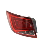 Stop spate lampa Seat Leon (5F), 09.2013- Model ST, partea Stanga, partea exteRioara, cu suport becuri, tip bec LED+PY21W, Valeo