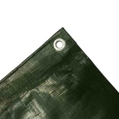 Prelată impermeabilă, verde, prelată protecție grădină, rezistentă, 280g/m&sup2;, 5x7m (35m&sup2;)