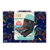 Set de desen Happi Hobbi Deluxe cu 100 accesorii, model joc video, AS