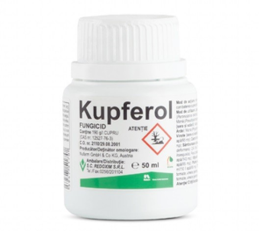 Fungicid KUPFEROL - 50 ml, Nufarm, Contact