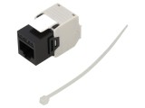 Modul RJ45 negru Goobay 90692 compatibil IEEE 802.3af/at pentru alimentare PoE