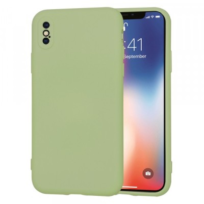 Husa pentru Apple iPhone XS / X, Techsuit, SoftFlex, Matcha foto