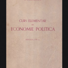 Curs elementar de economie politica B. Zaharescu