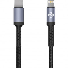 Cablu date Tellur PD30W, USB Type C, compatibil iPhone, 2m, Negru