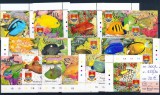 KIRIBATI PESTI SI VIATA MARINA -SERIE COMPLETA DE 16 TIMBRE MNH