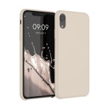 Husa pentru Apple iPhone XR, Silicon, Crem, 45910.154, Carcasa, Kwmobile