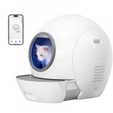 Litiera automata SMART cu sistem de curatare automata pentru pisici