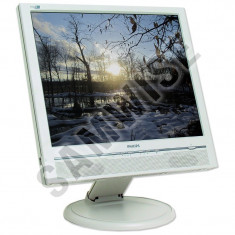 Monitor LCD Philips 19&amp;quot; 190B, Grad A, 1280 x 1024, 8ms, DVI, VGA, Cabluri... foto