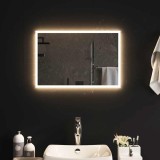 VidaXL Oglinda de baie cu LED, 60x40 cm 151763