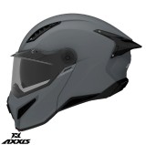 Cumpara ieftin Casca modulabila (flip-up) Axxis GhostFighter SV A12 titanium mat (ochelari soare integrati) Pinlock Ready &ndash; tip viziera: MT-V-36 M (57/58cm)