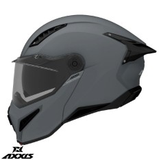 Casca modulabila (flip-up) Axxis GhostFighter SV A12 titanium mat (ochelari soare integrati) Pinlock Ready &ndash; tip viziera: MT-V-36 L (59/60cm)