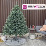 Brad artificial Christmas Deluxe by Sersimo, Alaska Select verde argintiu, integral 3D, 180 cm Household NewTrend
