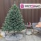 Brad artificial Christmas Deluxe by Sersimo, Alaska Select verde argintiu, integral 3D, 180 cm Household NewTrend