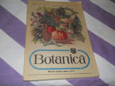 Botanica manual pentru cls a V-a- E. Sanielevici, Al. Dobija, Aglaia Ionel,1990 foto