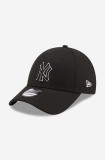 New Era șapcă culoarea negru, cu imprimeu, 60184647