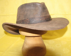 Marlboro leather cowboy hat foto