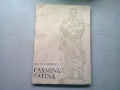 CARMINA LATINA - TRAIAN LAZARESCU/ CU DEDICATIE (CARTE DE VERSURI IN LIMBA LATINA) foto