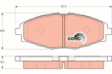 TRW GDB3195 COTEC set placute frana,frana disc