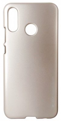 Husa silicon Mercury Goospery i-Jelly auriu metalic pentru Huawei P20 Lite foto