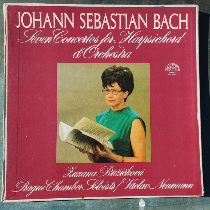 Bach, Seven Concerts for Harpsichord &amp; Orchestra 1052-1058, Prague, stare fb