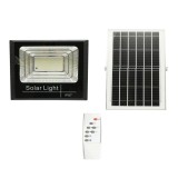 Proiector LED 200W, 6500K cu panou solar 12W, baterie LiFePO4 8000mAh si telecomanda IP67 Breckner Germany