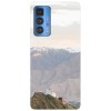 Husa compatibila cu Motorola Edge 20 model On top of the mountain, Silicon, TPU, Viceversa, Transparent, Carcasa
