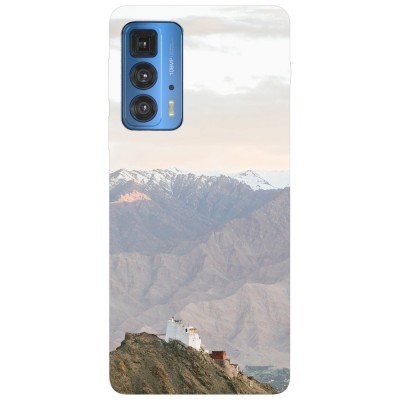Husa compatibila cu Motorola Edge 20 Lite model On top of the mountain, Silicon, TPU, Viceversa foto
