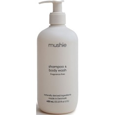 Mushie Organic Baby 2 in 1 gel de dus si sampon pentru copii 400 ml