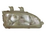Far Honda Civic Hatchback/Coupe 10.1991-12.1995 / Civic Sedan (EG/EH9) 10.1991-10.1995 TYC partea Stanga cu bec H4, reglaj manual