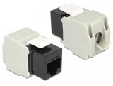 Modul Keystone RJ45 la LSA Cat.6 UTP Negru, Delock 86340