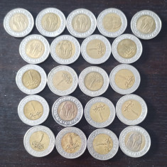 Lot 21 monede Egipt - 1 Pound - Tutankhamon
