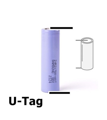 Acumulator Samsung INR21700-40T 3900mAh 35A Li-Ion cu urechi de lipire in U foto