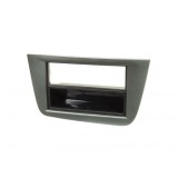 Rama radio 1DIN Seat Altea, Toledo (cu buzunar) argintiu - 281328-02-0