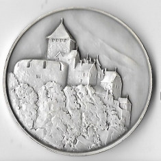 Medalie/Jeton-Briefmarken Ausstellung Vaduz LIBA 1982, 45 mm, 45 g-Liechtenstein