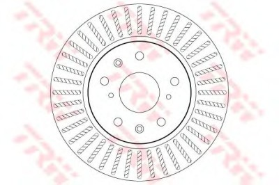 Disc frana SUZUKI SWIFT III (MZ, EZ) (2005 - 2016) TRW DF7398 foto