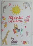 ALFABETUL IN CULORI * CARTE DE COLORAT BOGAT ILUSTRATA