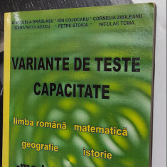 VARIANTE DE TESTE CAPACITATE ROMANA MATEMATICA GEOGRAFIE ISTORIE BRASLASU TOMA