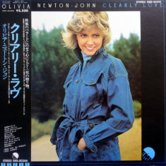 Vinil "Japan Press" Olivia Newton-John ‎– Clearly Love (-VG)