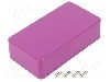 Carcasa aluminiu, 60mmx112mmx31mm, IP54, HAMMOND - 1590BPR
