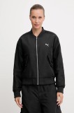 Puma geacă bomber culoarea negru, de tranziție, 632168