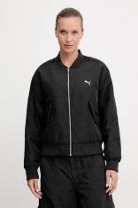 Puma geacă bomber culoarea negru, de tranziție, 632168